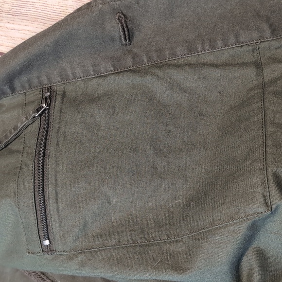 L.L. Bean Men's green khaki vented safari travel size 42 short jacket - Picture 4 of 16